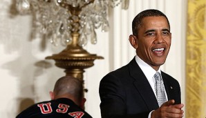 Barack Obama ist offensichtlich angetan von der Olympia-Kandidatur der Stadt Los Angeles