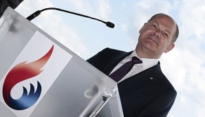 Hamburgs Bürgermeister Olaf Scholz ist Feuer und Flamme für Olympische Spiele in der Hansestadt