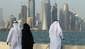 Die Kataris laden bereits zur Fußball-WM 2022 ein