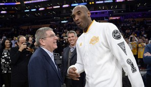 Thomas Bach traf auch Lakers-Legende Kobe Bryant