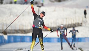 Tim Kopp hat bei den Winter-Jugendspielen im norwegischen Lillehammer Gold gewonnen