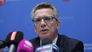Thomas de Maiziere ruft zur Zurückhaltung gegenüber Doping in Russland auf