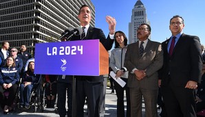 Los Angeles' Bürgermeister Eric Garcetti würde 2028 auf Olympia verzichten wollen