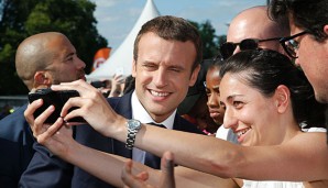 Emmanuel Macron will im vierten Versuch die Olympischen Spiele nach Frankreich holen