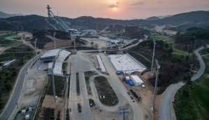 Pyeongchang liegt 80 km von der Demilitarisierten Zone entfernt
