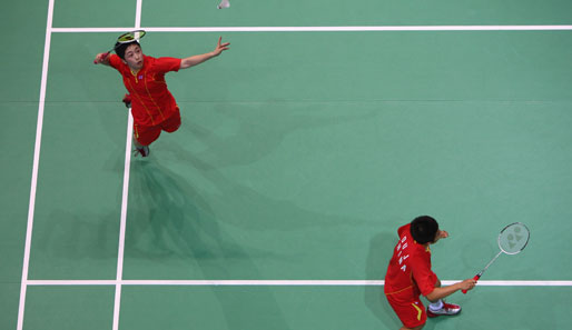Olympia, Peking, Badminton, China, Du Jing, Yu Yang