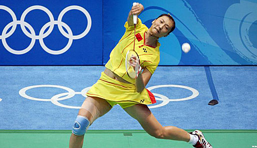 Olympia, Peking, Badminton, China, Zhang Ning