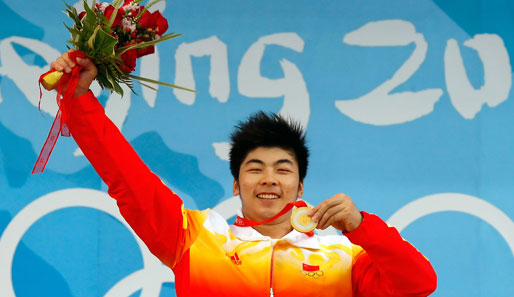 Olympia, Peking, Gewichtheben, Lu Yong