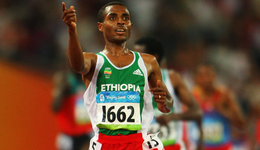 Olympia, Peking, Leichtathletik, 10.000 Meter, Kenenisa Bekele
