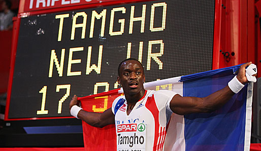 Teddy Tamgho darf an den Olympischen Spielen 2012 in London teilnehmen