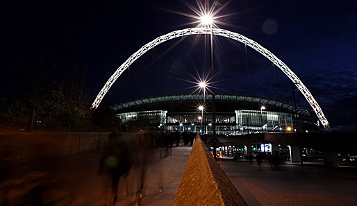 Auch im Wembley Stadion in London werden bei Olympia einige Ränge geschlossen bleiben
