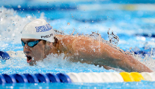 Michael Phelps schwamm bei den US-Trials Weltjahresbestzeit über 100 m Schmetterling
