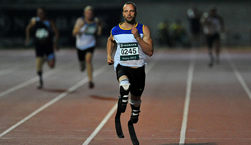 Er wäre der erste körperbehinderte Leichtathlet bei Olympia: der Südafrikaner Oscar Pistorius