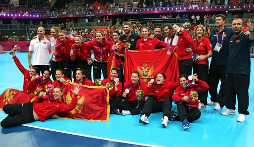 Montenegros Handballerinnen bescherten ihrer Nation die höchste Medaillenquote bei Olympia