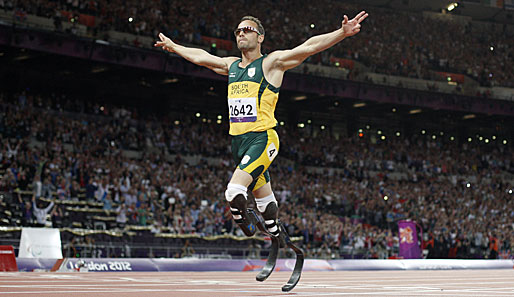 Oscar Pistorius gewann zum Abschluss der Paralympics 2012 doch noch Einzelgold