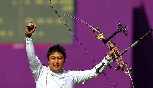 Oh Jin-Hyek freute sich zurech über die Goldmedaille für Südkorea