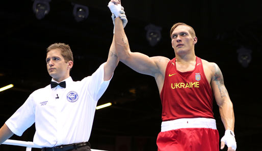 Boxen: Usyk holt Schwergewichts-Gold für die Ukraine