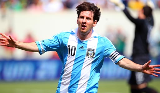 Gewann 2008 die Goldmedaille mit der argentinischen U23: Lionel Messi