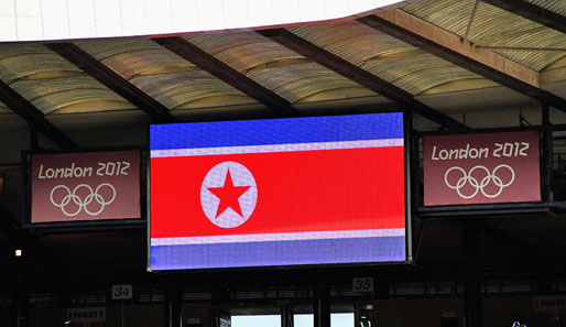 Geht doch: So hat Nordkoreas Flagge auszusehen