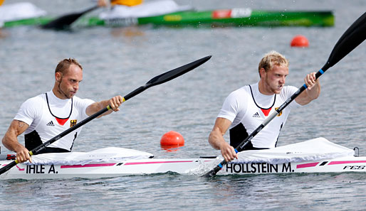 Andreas Ihle (l.) und Martin Hollstein konnten sich als Erster direkt für das Finale qualifizieren