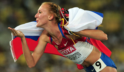 Julia Saripowa ist neue Olympiasiegerin über 3.000 Meter Hindernislauf