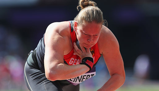 Nadine Kleinert hat überraschend das olympische Finale im Kugelstoßen verpasst
