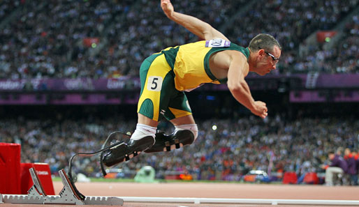 Oscar Pistorius Teilnahme an den Olympischen Spielen in London ist stark umstritten
