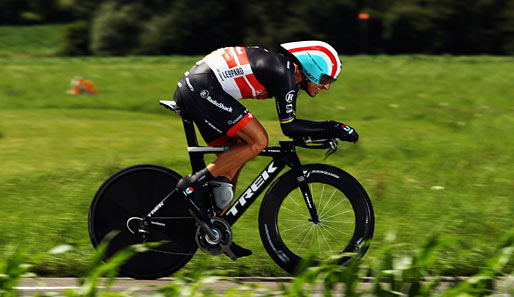 Wird beim Zeitfahren starten - trotz Schulterverletzung: Fabian Cancellara