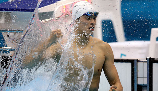 Sun Yang verpasste Paul Biedermanns Weltrekord nur um Haaresbreite
