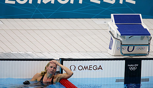Konnte im olympischen Becken nicht überzeugen: Britta Steffen