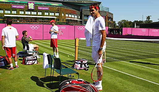 Mit 35 noch einmal bei Olympia am Start? Roger Federer