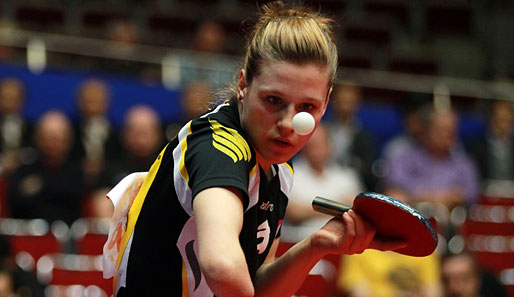 Trotz ihrer Behinderung ist Natalia Partyka die zweitbeste Tischtennisspielerin Polens