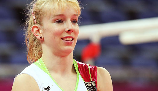 Mit 16 Jahren ist Janine Berger die jüngste Athletin im deutschen Olympia- ...