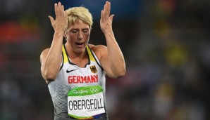 Christina Obergföll verabschiedet sich ohne Medaille aus Rio