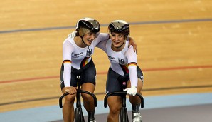Miriam Welte und Kristina Vogel sicherten sich die Bronzemedaille