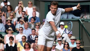 Tomas Berdych stand bei Wimbledon im gegen Andy Murray