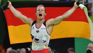 Fabian Hambüchen hat sich in Rio zum Olympiasieger am Reck gekrönt