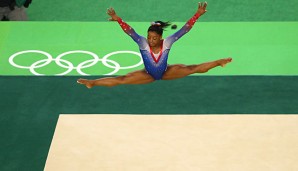 Simone Biles holt ihr viertes Gold bei Olympia in Rio