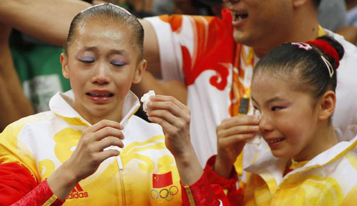 China, Gold, Olympia, Turnen