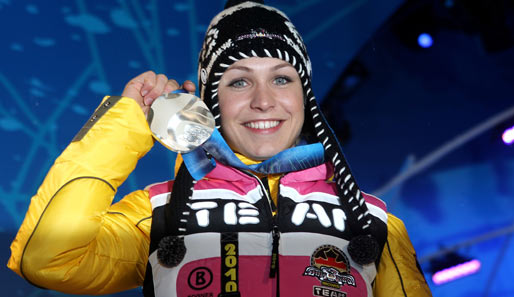 Magdalene Neuner sorgte bereits für zwei Medaillen in Vancouver