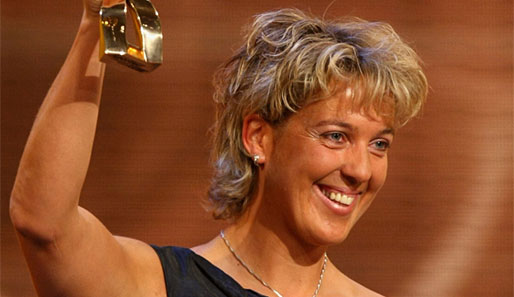 Steffi Nerius gewann 2004 in Athen olympisches Silber