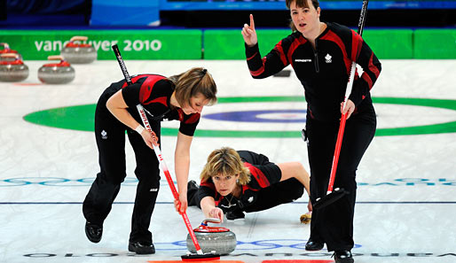 Die Kanadierinnen gewannen 2006 in Turin die Silbermedaille