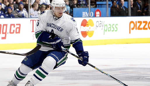 Christian Ehrhoff spielt seit 2009 für die Vancouver Canucks