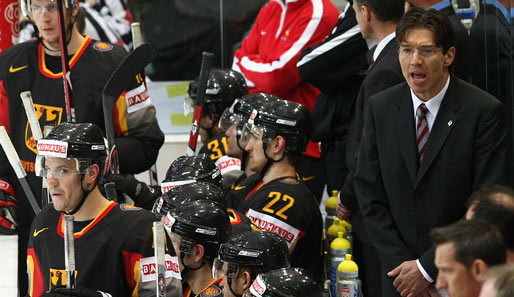 Uwe Krupp ist seit 2005 Cheftrainer der deutschen Eishockeynationalmannschaft