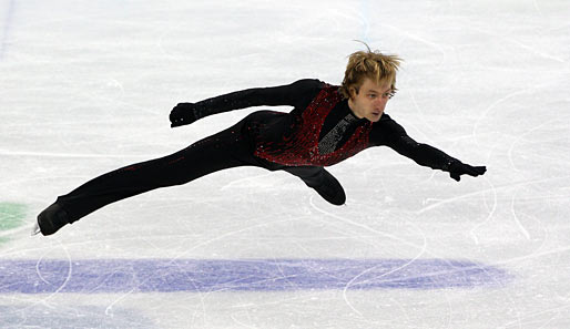 Jewgeni Pluschenko ist bereits dreifacher Eiskunstlauf-Weltmeister
