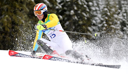 Felix Neureuthers Olympia-Auftritt im Slalom war nur von sehr kurzer Dauer