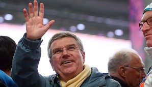 Thomas Bach freut sich trotz seiner IOC-Funktion mit den deutschen Athleten