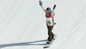 Anna Gasser hat das erste Olympia-Gold im Big-Air-Wettbewerb der Snowboarder gewonnen.