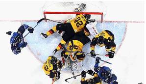 Das deutsche Eishockey-Team verlor gegen Finnland mit 2:5.
