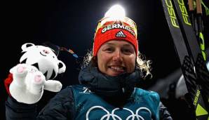 Die deutsche Biathletin Laura Dahlmeier ist eine der Stars der Olympischen Winterspielen in Pyeongchang.